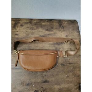 Quince Tan Leather Belt Bag